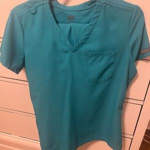 Med couture insight scrub set. Medium. Teal